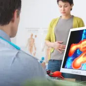 Consultation with a gastroenterology
