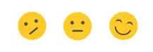 Emojis de avaliação